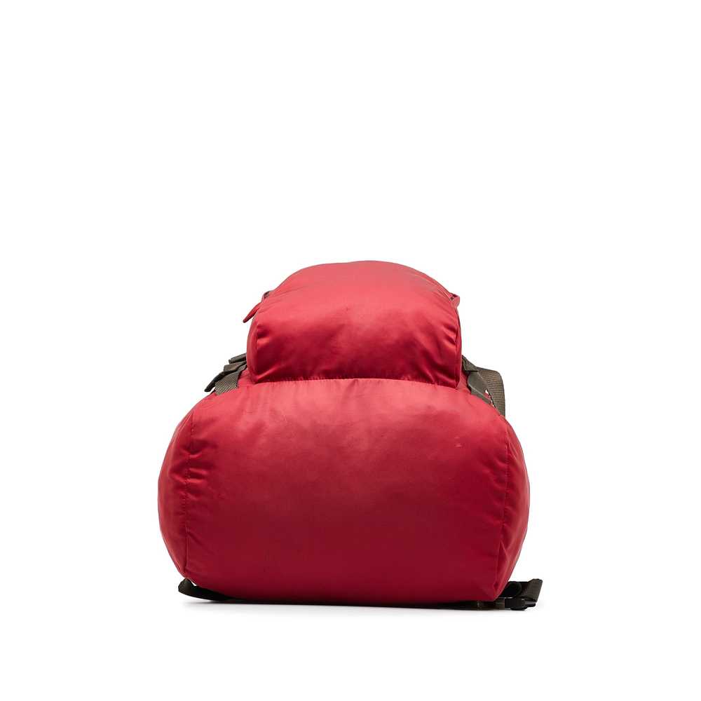 Red Prada Tessuto Drawstring Backpack - image 4