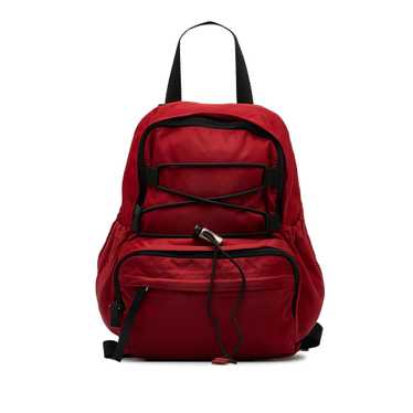 Red Prada Tessuto Backpack