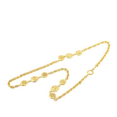 Gold Chanel Gold Plated Coco Mademoiselle Chain N… - image 1