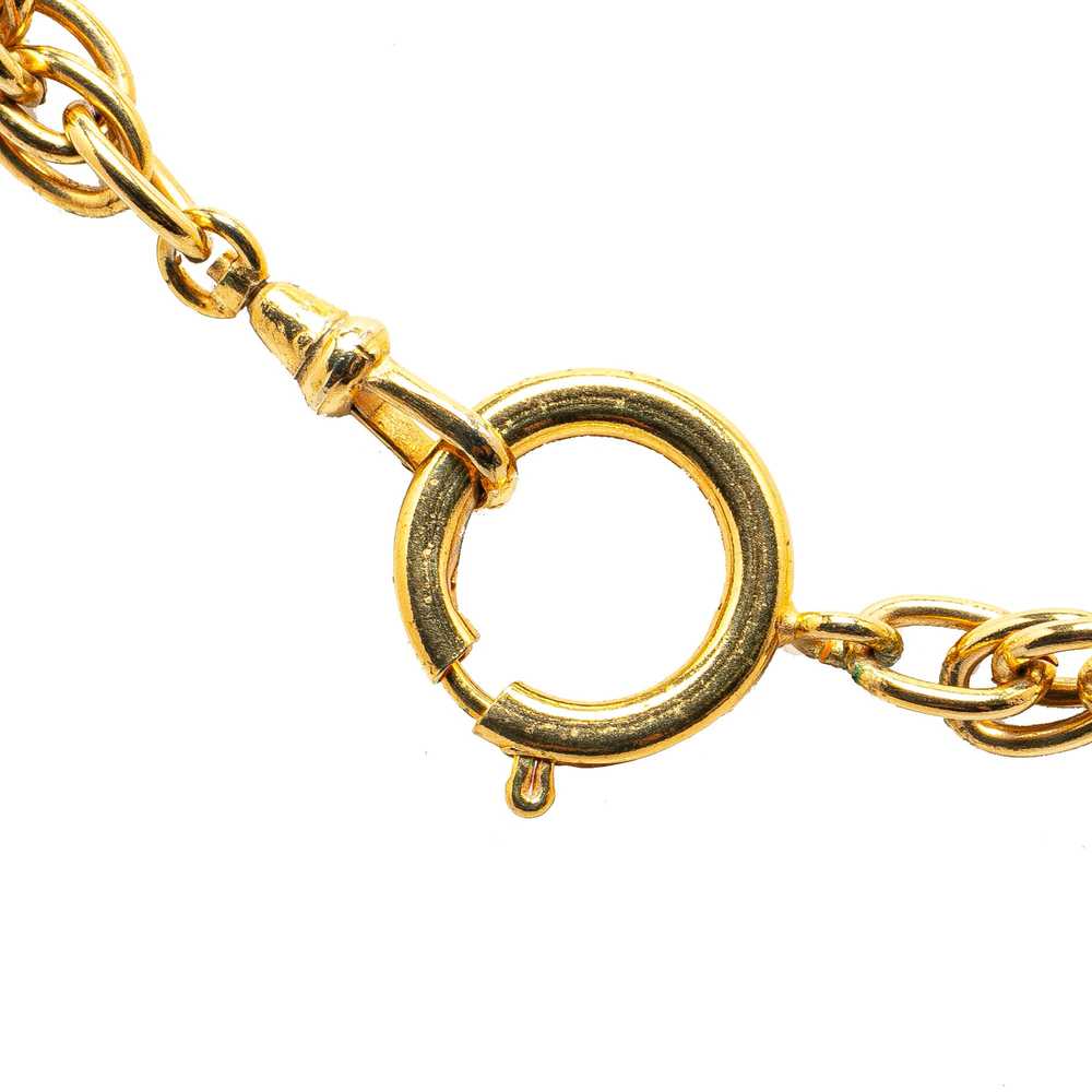 Gold Chanel Gold Plated Coco Mademoiselle Chain N… - image 6