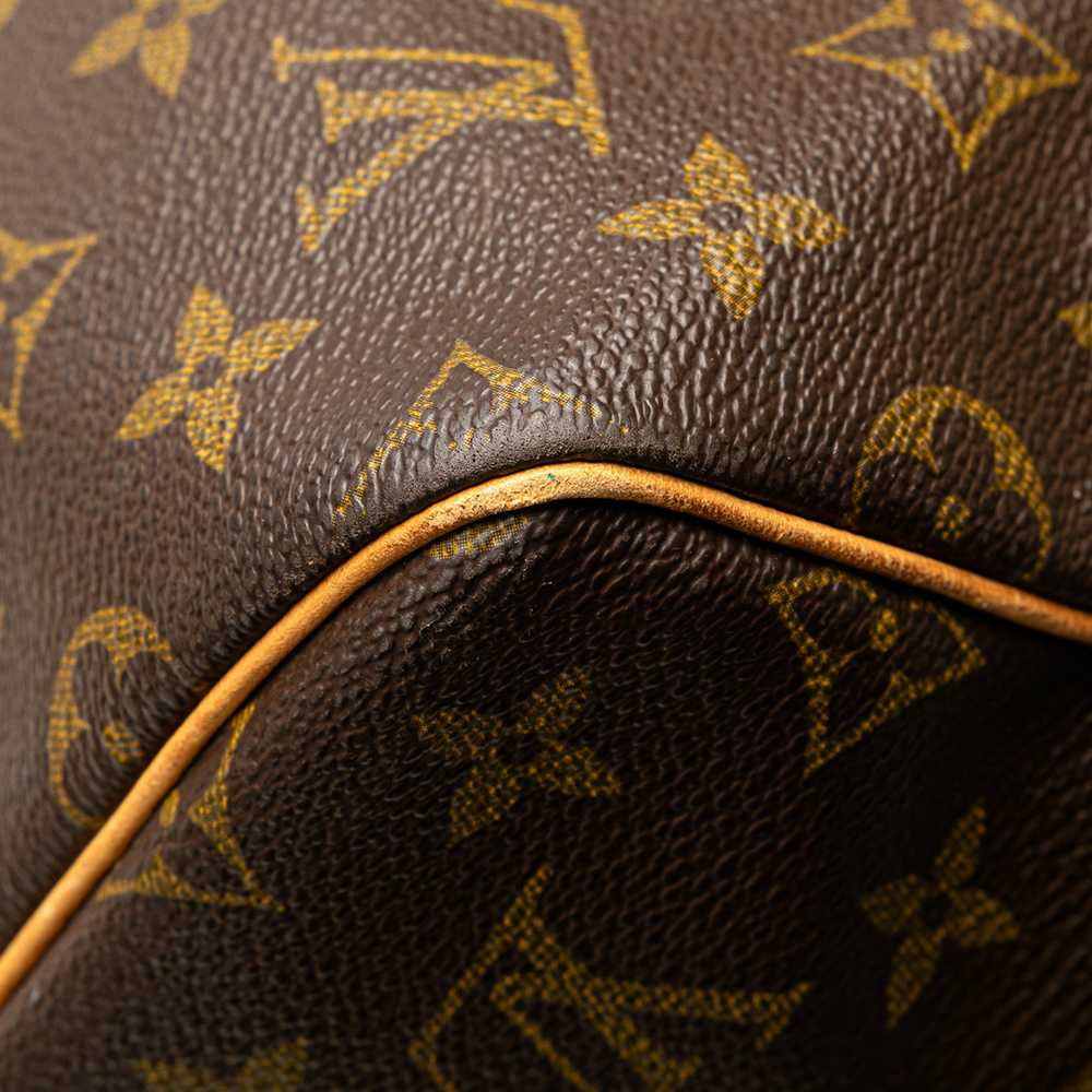 Brown Louis Vuitton Monogram Keepall Bandouliere … - image 12