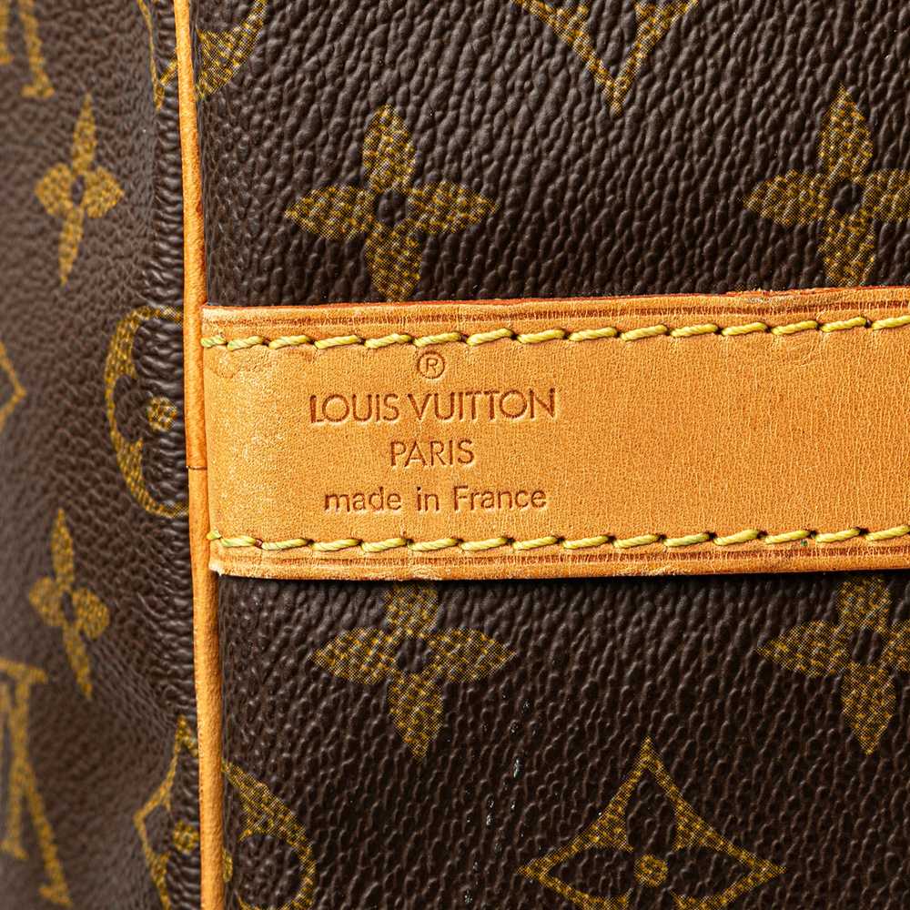 Brown Louis Vuitton Monogram Keepall Bandouliere … - image 6