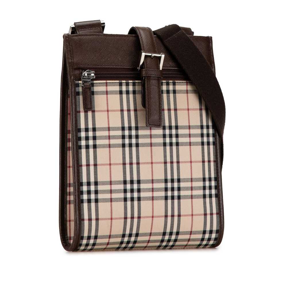 Tan Burberry House Check Crossbody - image 2