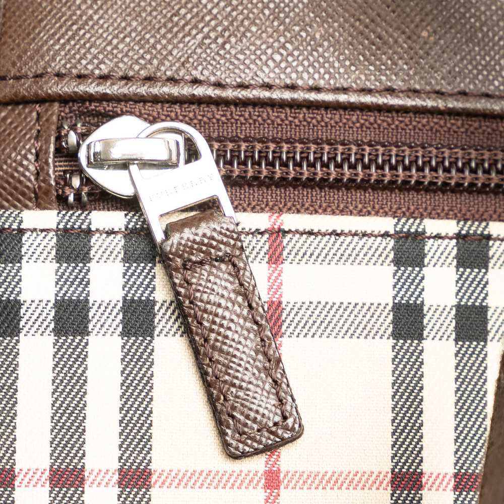 Tan Burberry House Check Crossbody - image 7