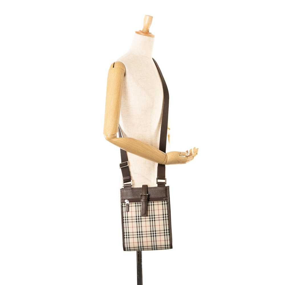 Tan Burberry House Check Crossbody - image 8