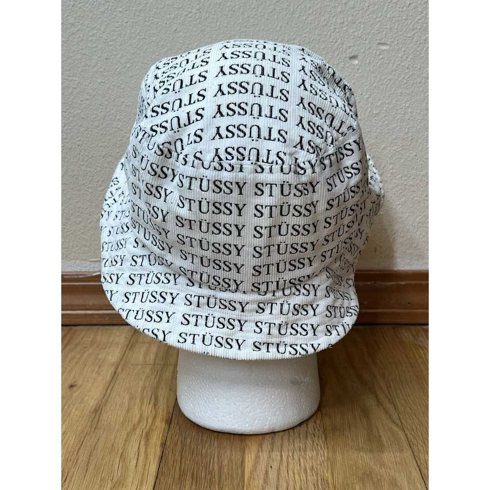 Stussy Stussy Eva Printed White Corduroy Bucket H… - image 2