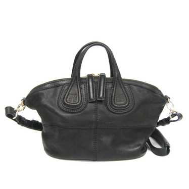 Givenchy Nightingale Black Leather Handbag (Pre-O… - image 1