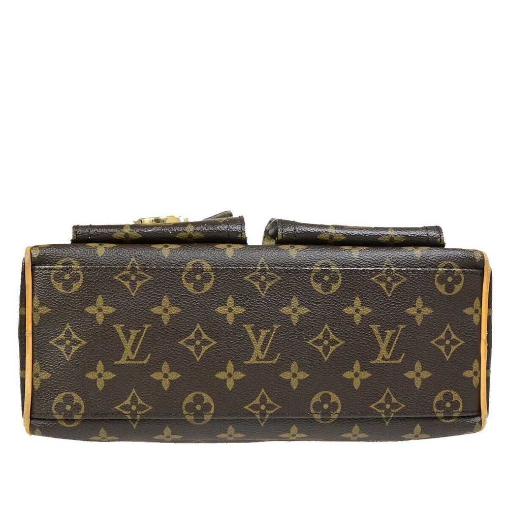 Louis Vuitton Manhattan Pm Brown Canvas Handbag (… - image 3