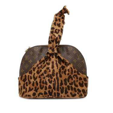 Louis Vuitton Alma pony-style calfskin handbag