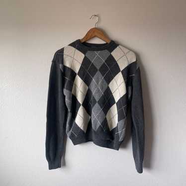 Brandy Melville John Galt Argyle Sweater