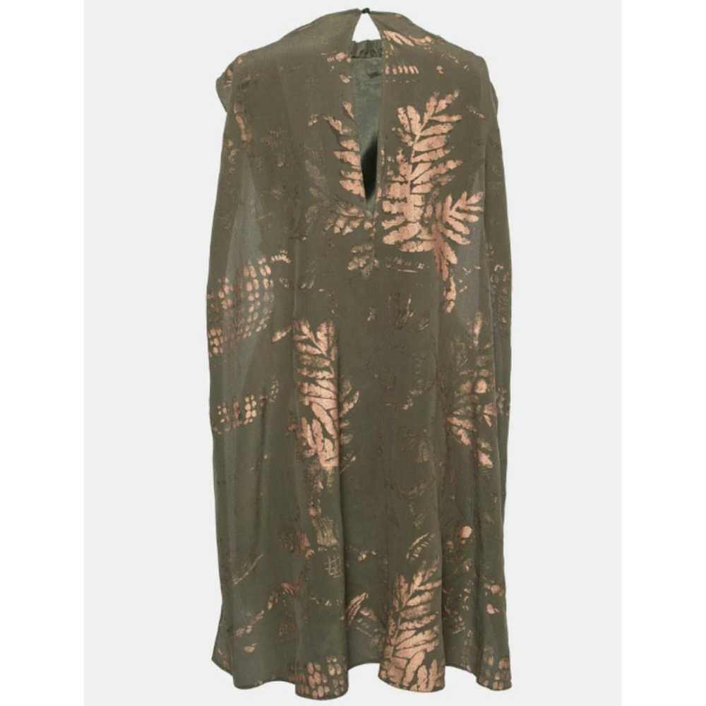 Valentino Garavani Silk mid-length dress - image 2