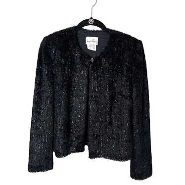 Women's Vintage Joseph Ribkoff Faux Fur Shimmer O… - image 1