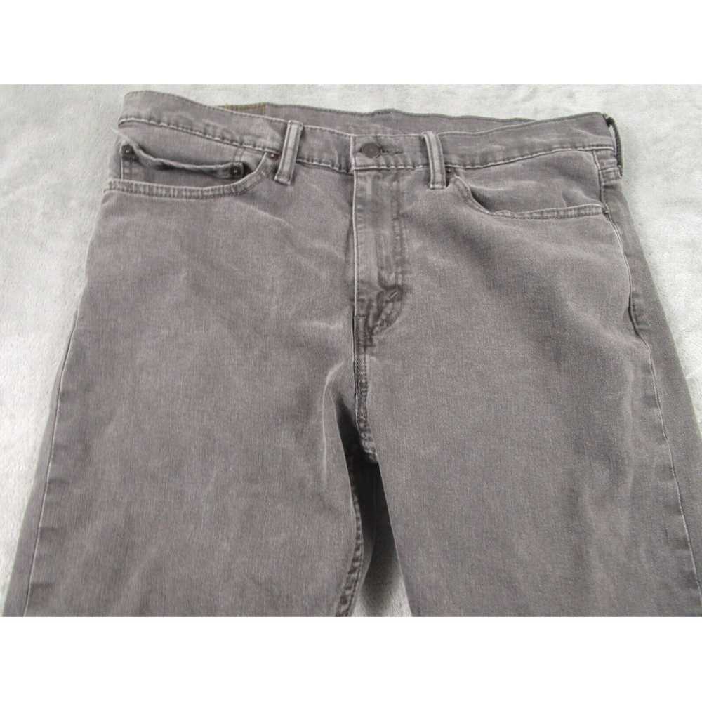 Levi's Mens 34x32* Gray Denim Levis 510 Skinny Fi… - image 3