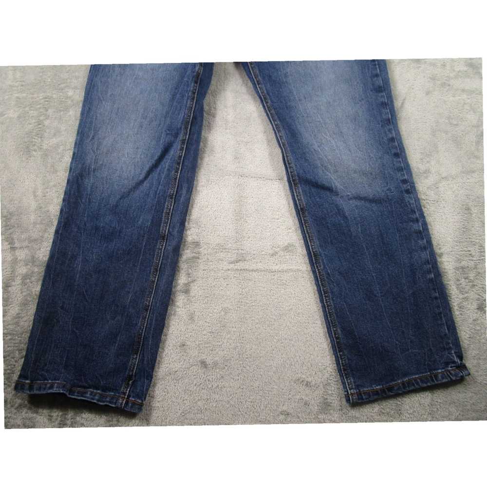 Levi's Mens Athletic Fitting 34x30 Blue Distresse… - image 2