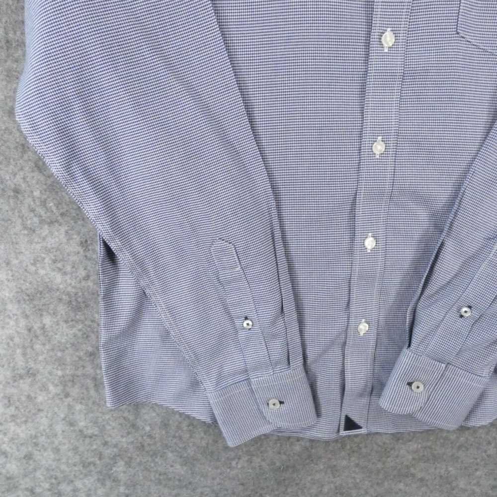 UNTUCKit Mens Slim Fit Long Sleeve Button Up Navy… - image 4