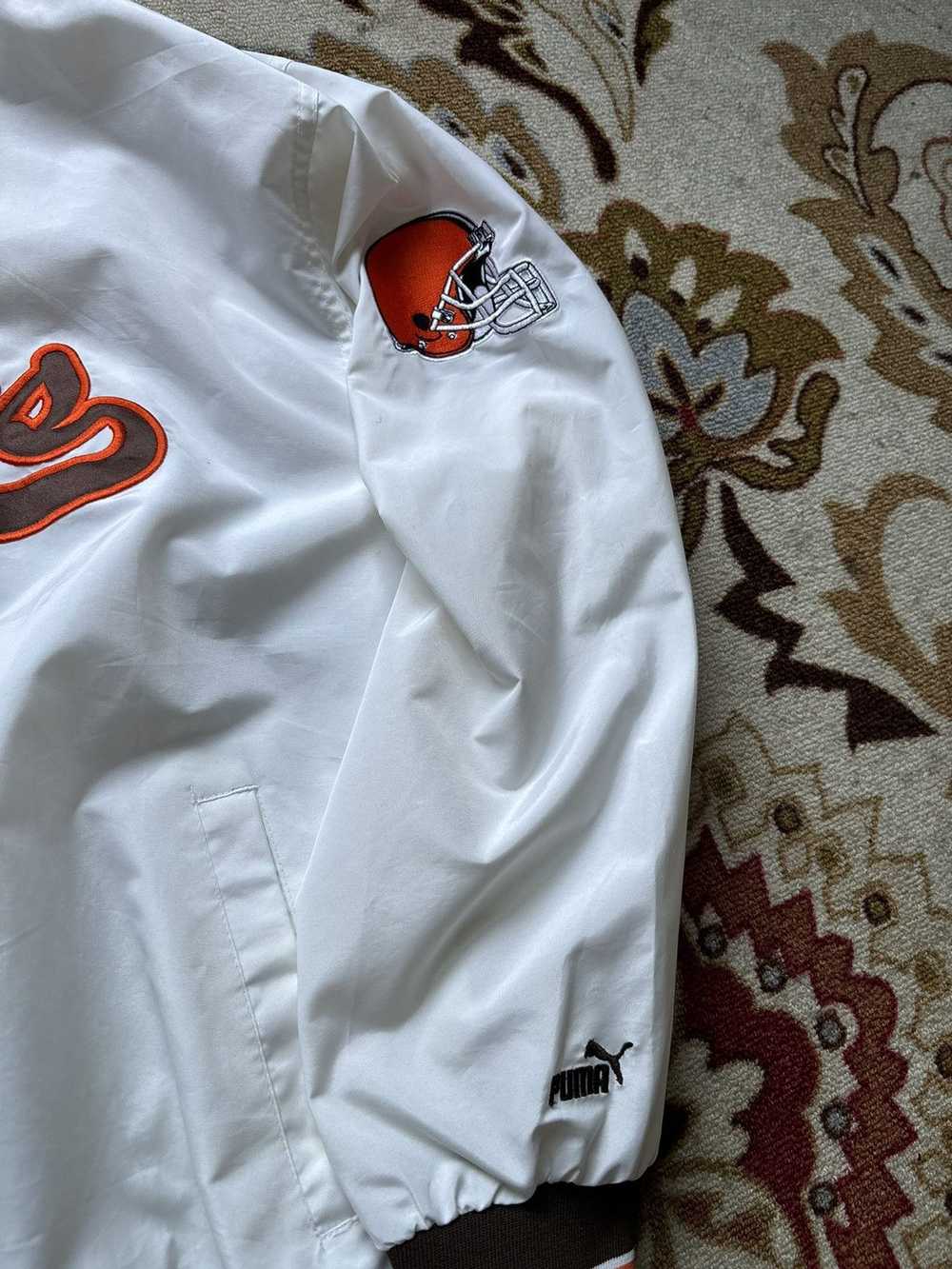 Puma × Vintage Vintage Cleveland Browns Puma Jack… - image 5