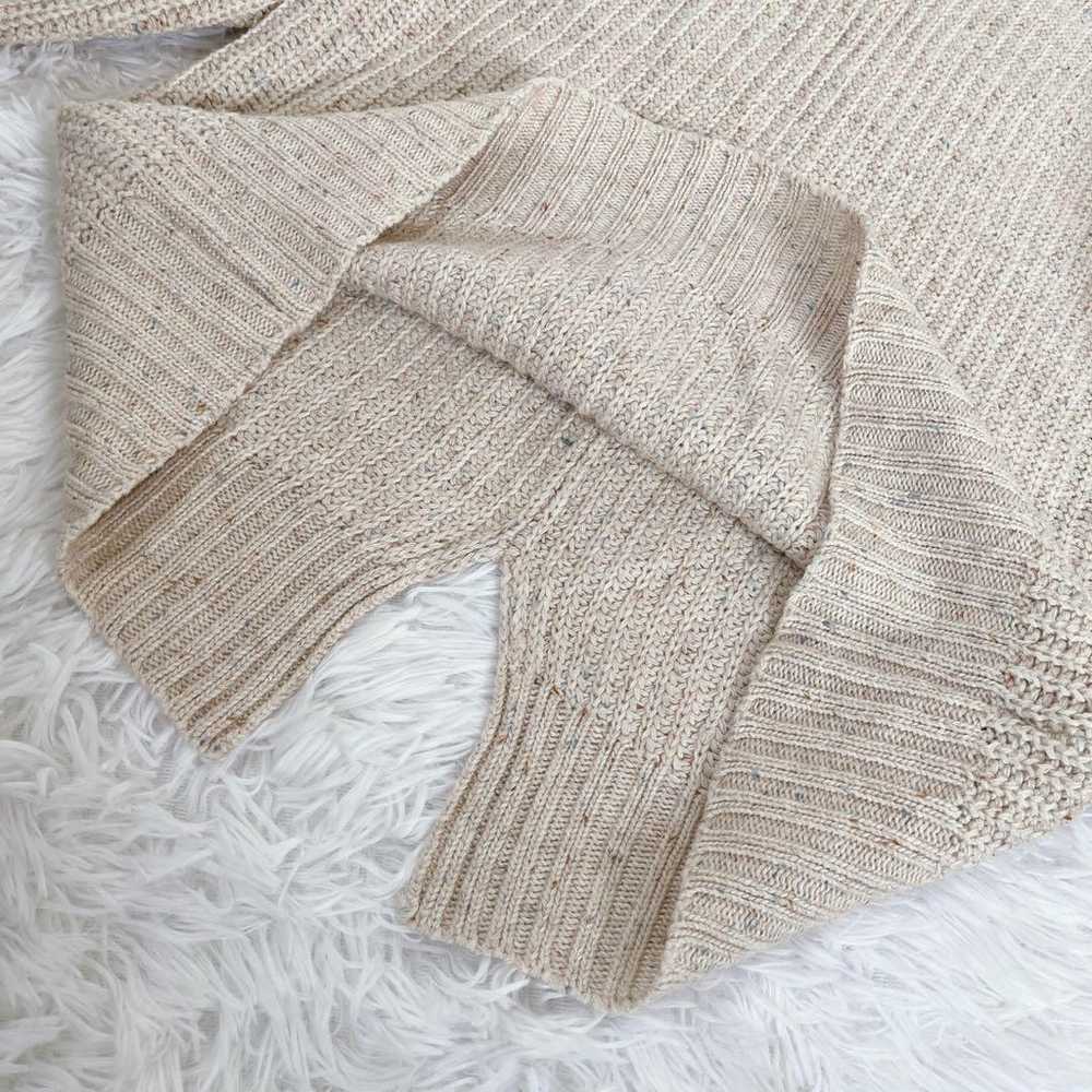 Renon Choule Knit Sweater Turtleneck Natural with… - image 8