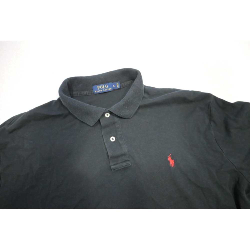 Polo Ralph Lauren Timeless Black Short Sleeve Cla… - image 5