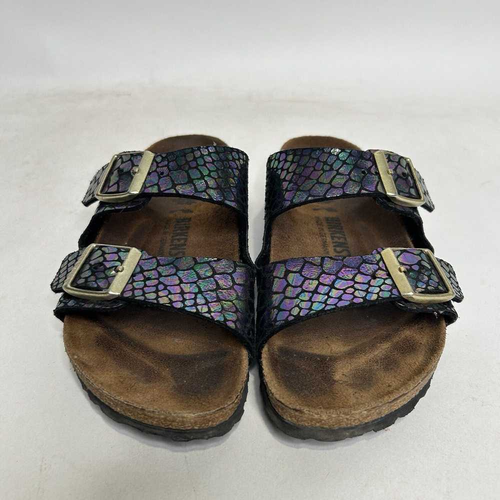 Birkenstock Birkenstock Arizona “Shiny Snake/Blac… - image 2