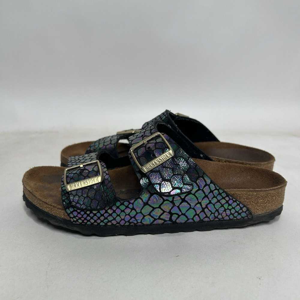 Birkenstock Birkenstock Arizona “Shiny Snake/Blac… - image 6