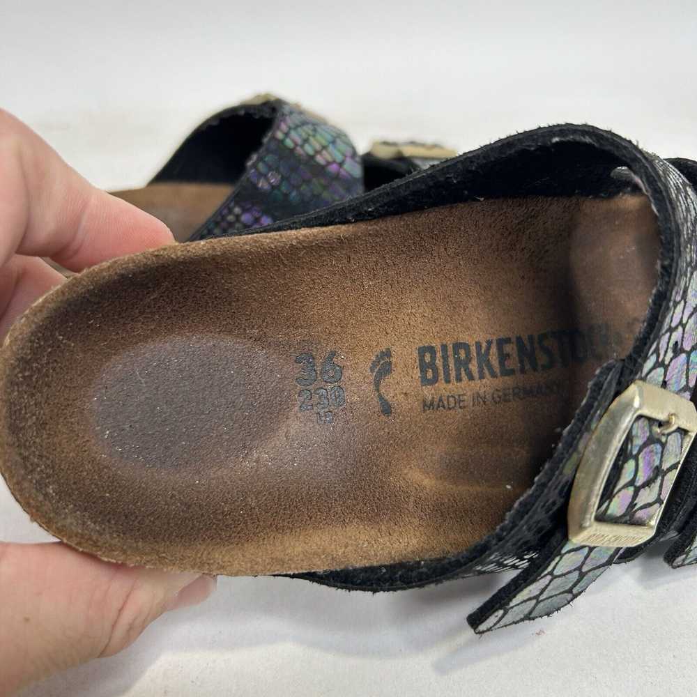 Birkenstock Birkenstock Arizona “Shiny Snake/Blac… - image 8