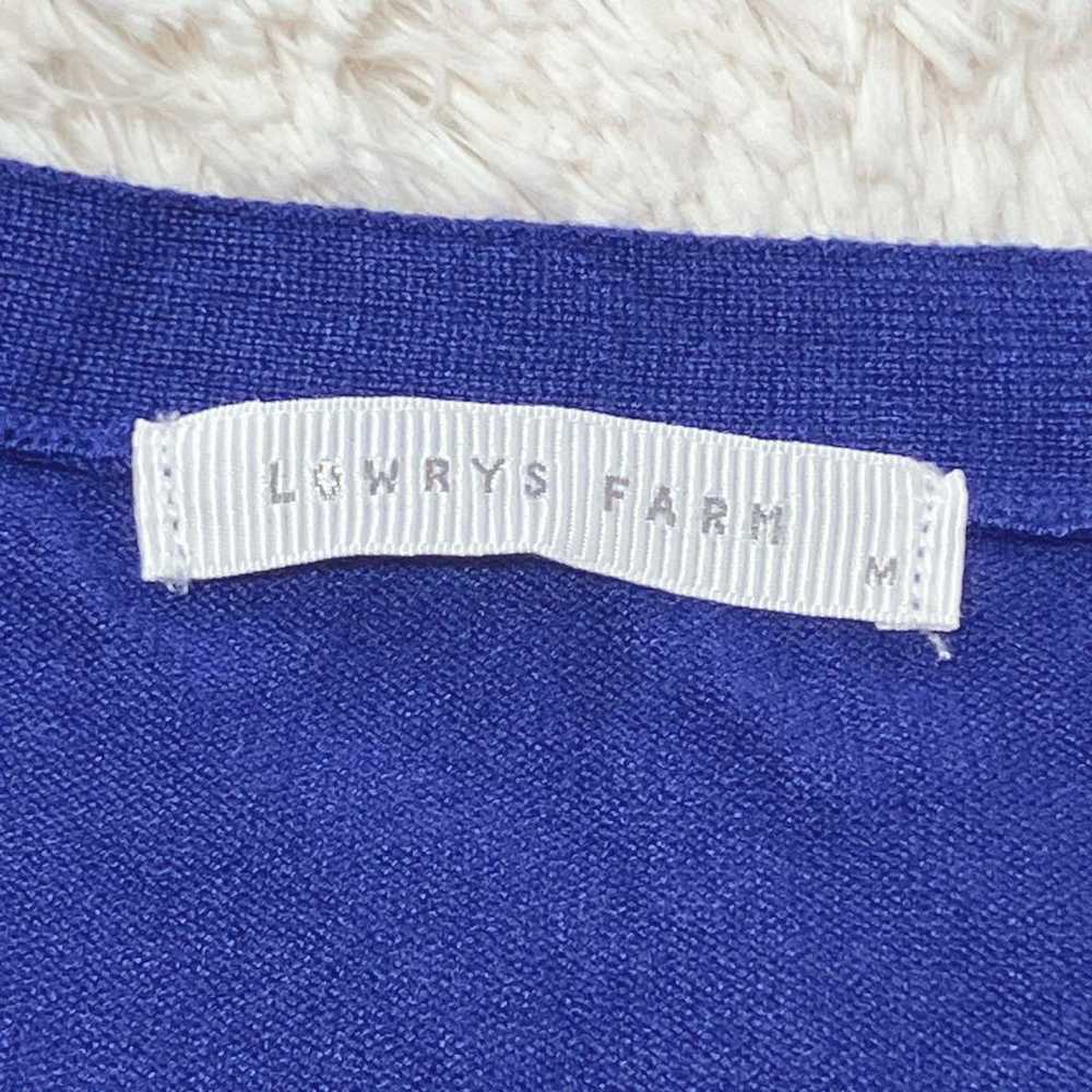 【LOWRYS FARM】Lowrys Farm V-Neck Cardigan Blue M - image 10