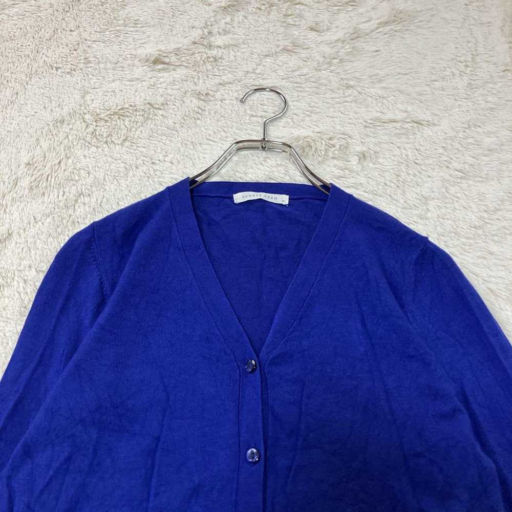 【LOWRYS FARM】Lowrys Farm V-Neck Cardigan Blue M - image 2