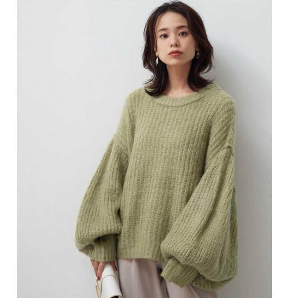 Volume sleeve knit top M size for autumn/winter. - image 1