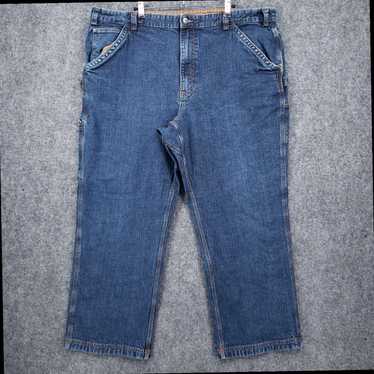 Vintage Blue Flex Ballroom Cargo Straight Leg Rel… - image 1