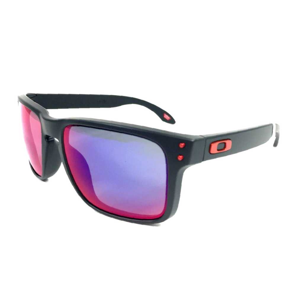 Oakley Matte Black Holbrook OO9102 Sunglasses Fea… - image 1