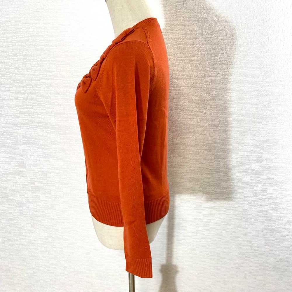 r1826 [Gallery Visconti] 2 Orange Cardigan with R… - image 6