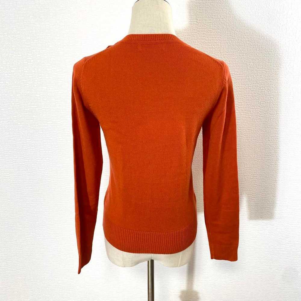 r1826 [Gallery Visconti] 2 Orange Cardigan with R… - image 7