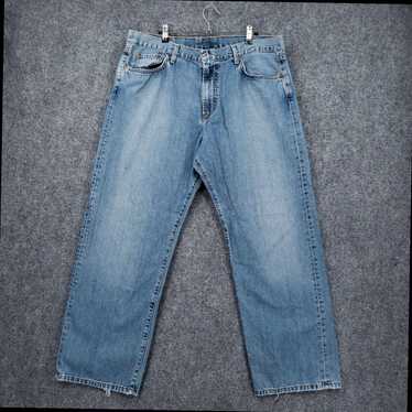 Lucky Brand Authentic Medium Wash Blue Denim Rela… - image 1