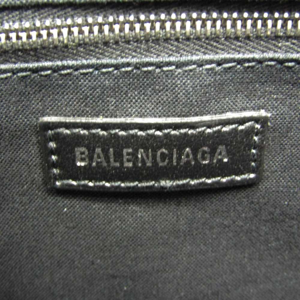 Balenciaga Trade Black Canvas Shoulder Bag (Pre-O… - image 5