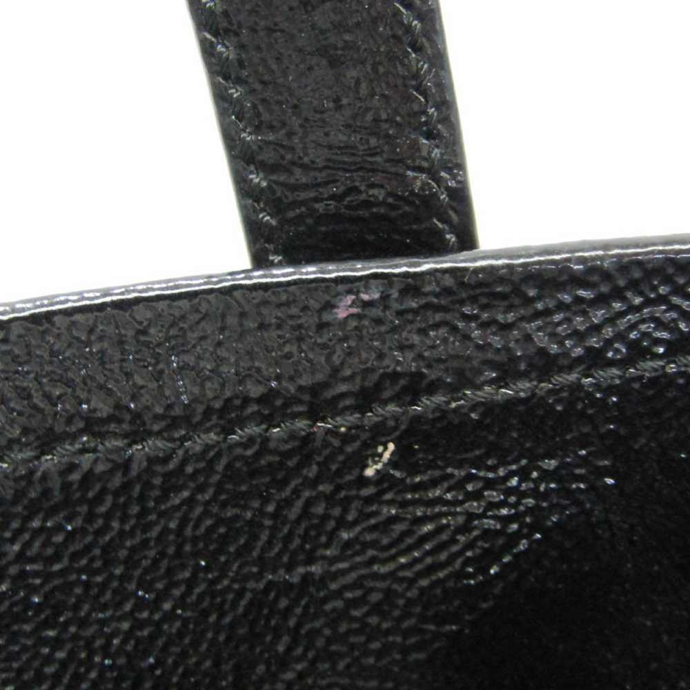 Jimmy Choo Star Black Leather Tote Bag (Pre-Owned) - image 11