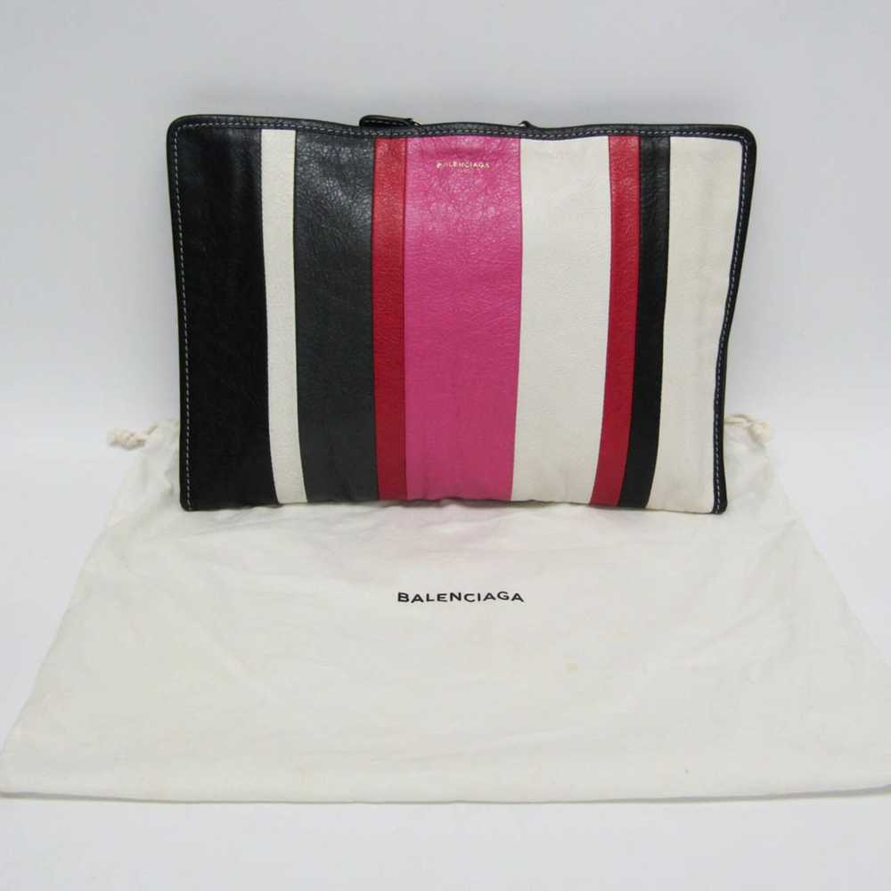 Balenciaga Bazar Pouch Multicolour Leather Clutch… - image 6