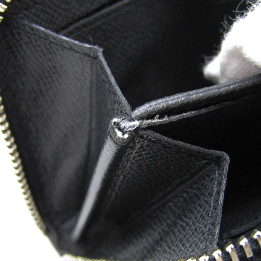 Louis Vuitton Zippy Coin Purse Black Leather Wall… - image 11