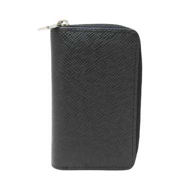 Louis Vuitton Zippy Coin Purse Black Leather Wall… - image 1