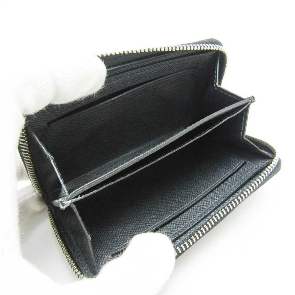 Louis Vuitton Zippy Coin Purse Black Leather Wall… - image 3