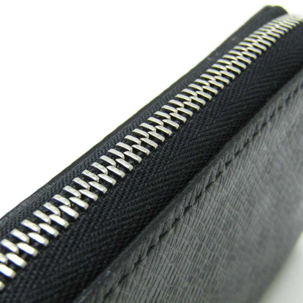 Louis Vuitton Zippy Coin Purse Black Leather Wall… - image 8