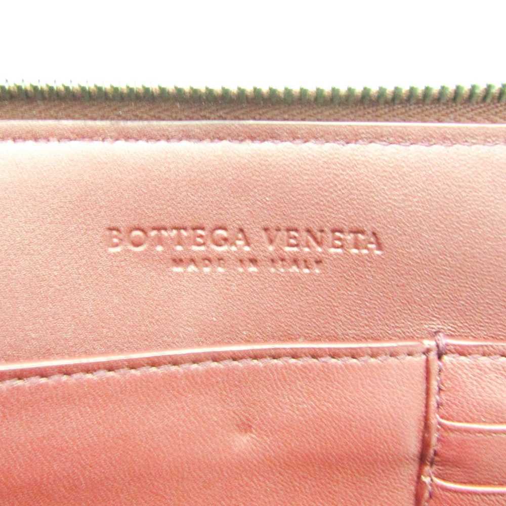 Bottega Veneta Intrecciato Burgundy Leather Clutc… - image 4