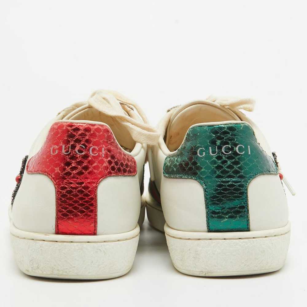 Gucci Leather trainers - image 4