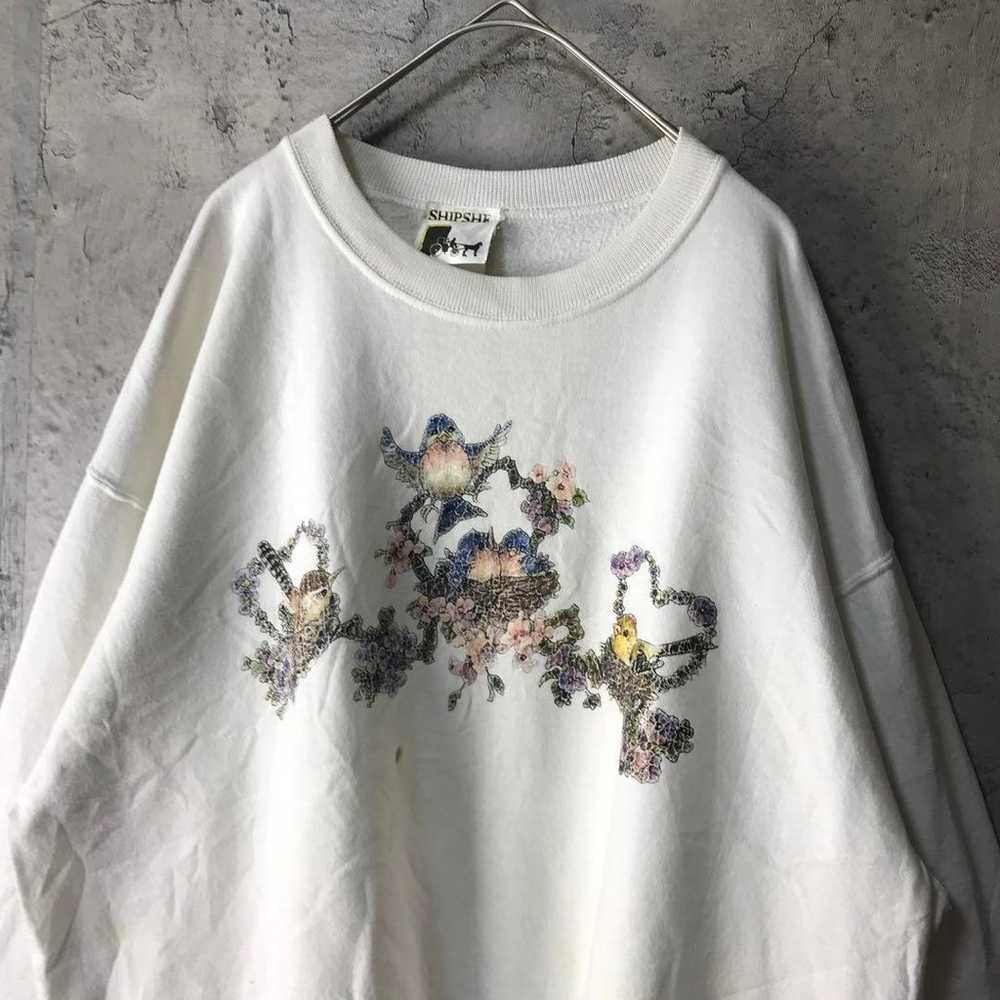 Y71 Vintage Sweatshirt in White from the 90s to Y… - image 1