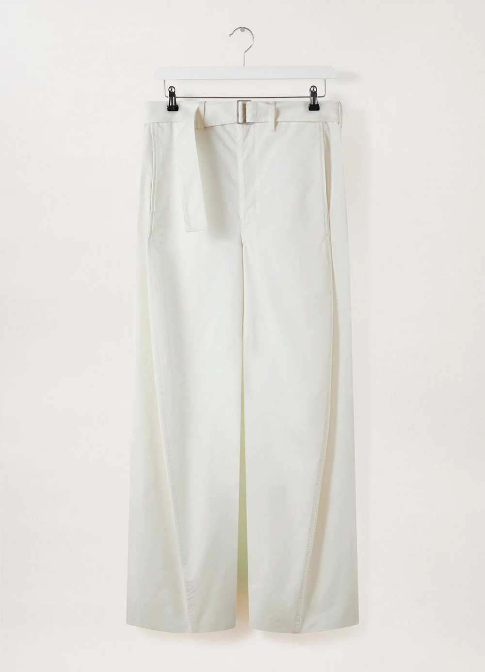 Lemaire 895USD LIGHT BELTED TWISTED PANTS COTTON … - image 2