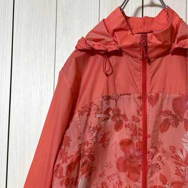 The North Face nylon parka jacket XL floral patte… - image 1