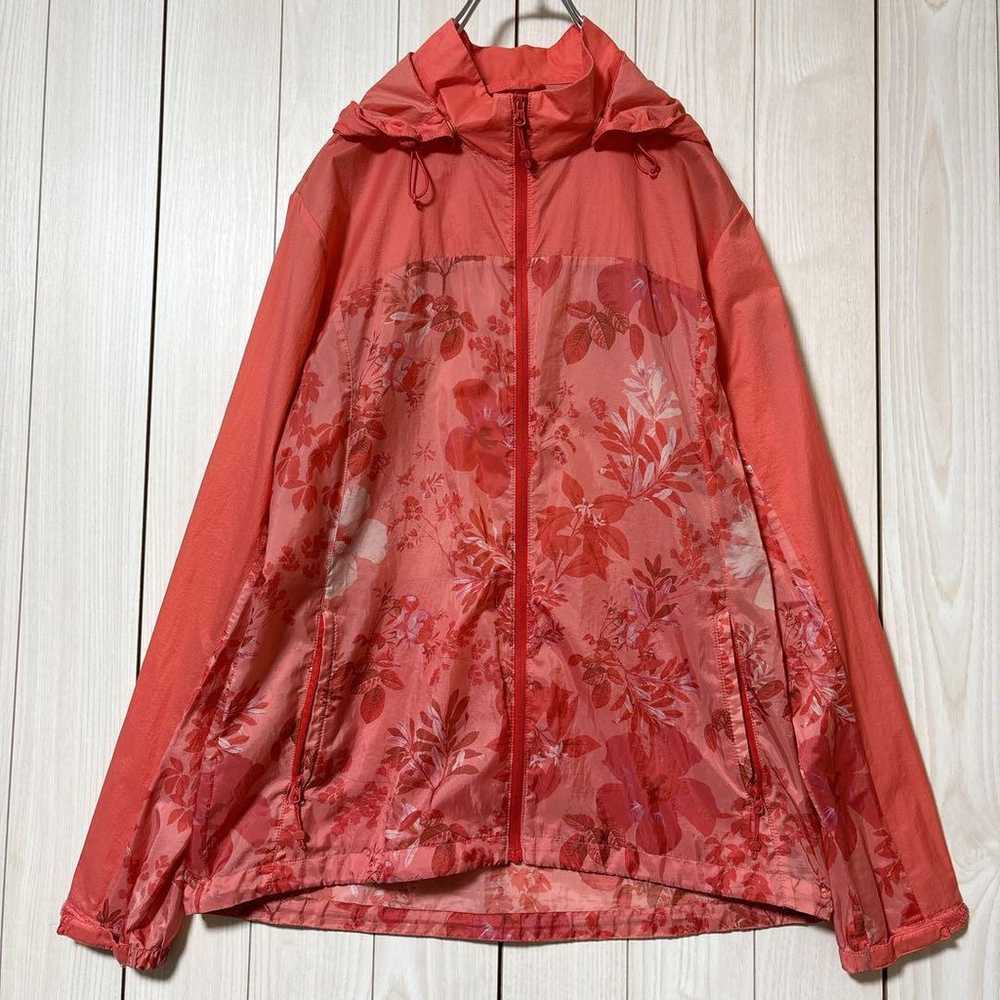 The North Face nylon parka jacket XL floral patte… - image 2