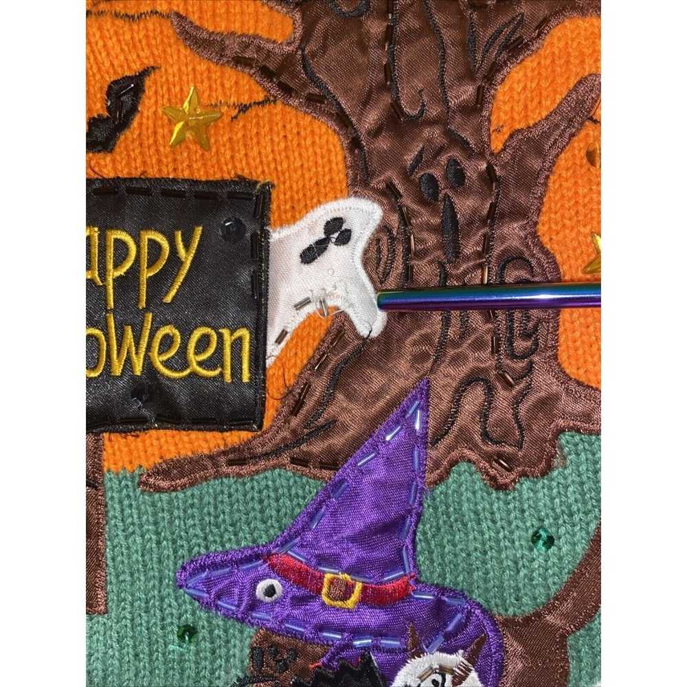 Vintage 90's Basic Editions Halloween Applique Gh… - image 11