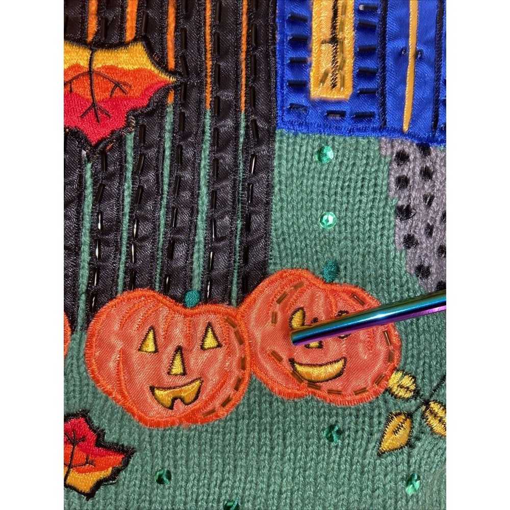 Vintage 90's Basic Editions Halloween Applique Gh… - image 12