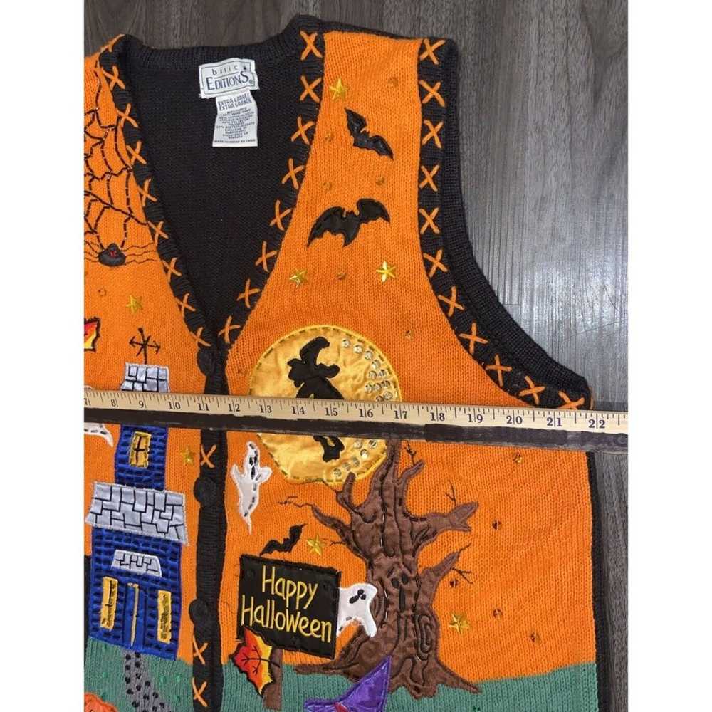 Vintage 90's Basic Editions Halloween Applique Gh… - image 9