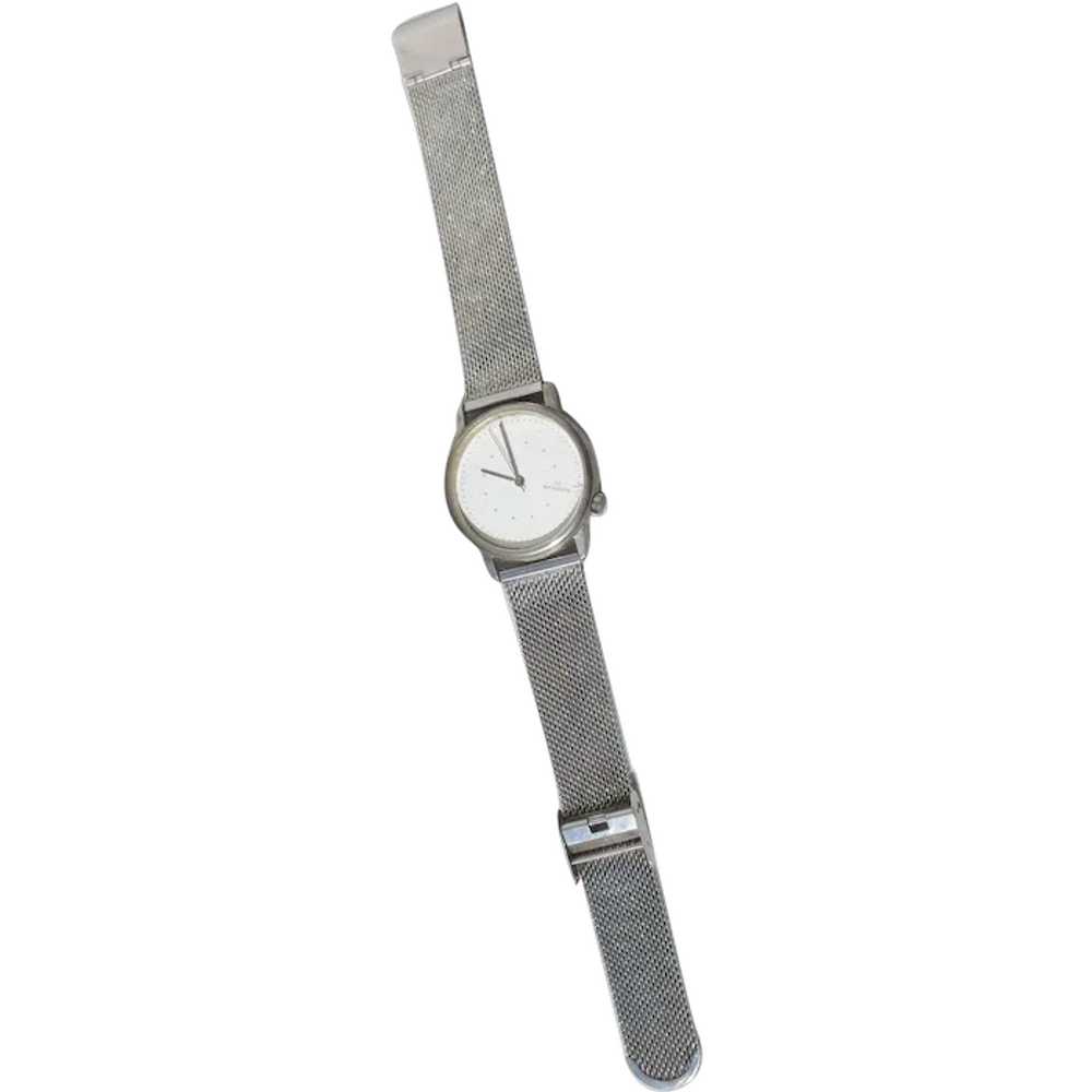 Skagen Stainless Steel mesh Band Wristwatch - image 1